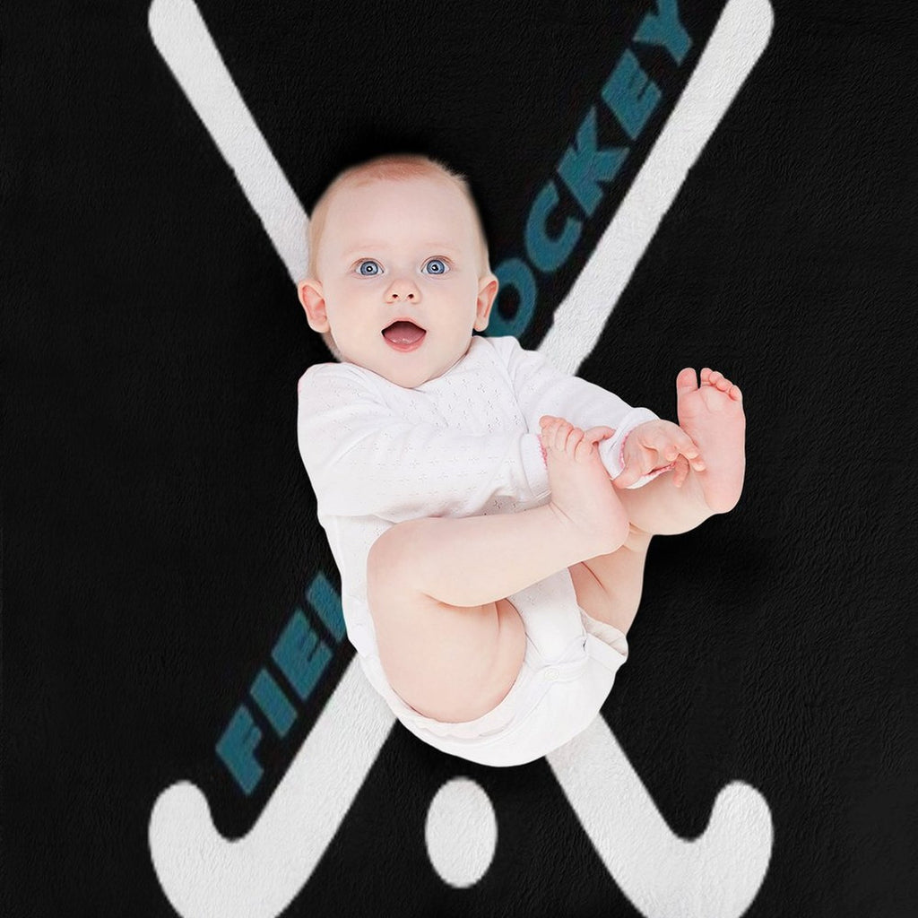 Field Hockey Gift-ready Throw Blanket