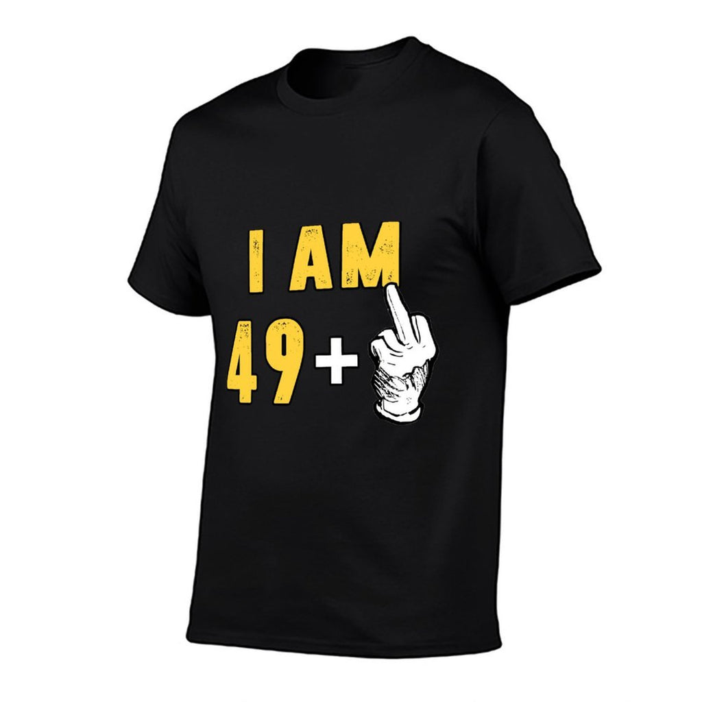 50th Birthday Gag Gift Funny 49 + 1 Sweatshirt  Fade-proof Color T-Shirt