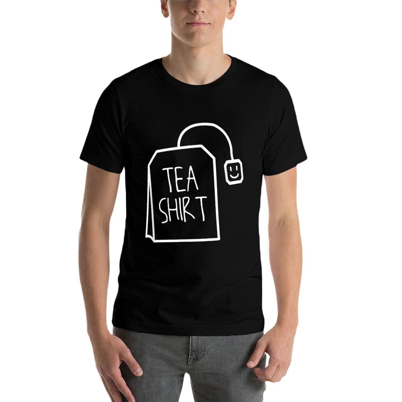 Tea Tea Bag Funny Cute  Easy-care T-Shirt