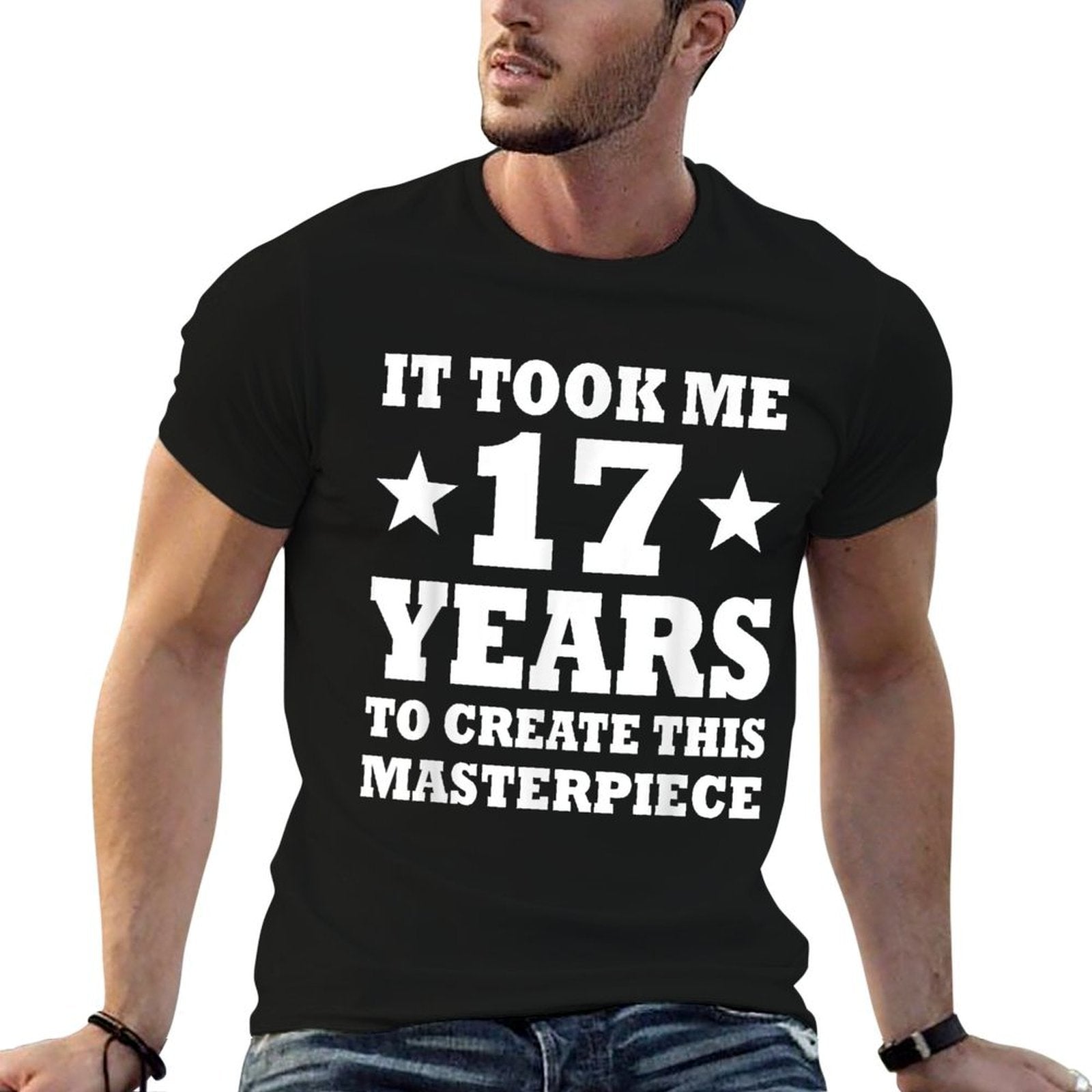 Funny 17th Birthday Gift For-17-Year Oldns Boys Girls  Eco-friendly Material T-Shirt