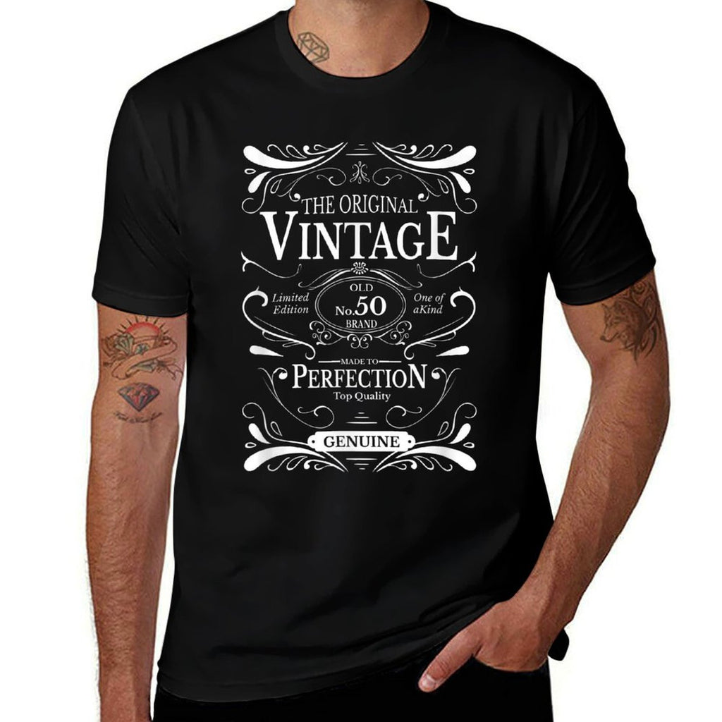 50th Birthday Gift Mom Dad Age 50 Year Old Aunt Uncle  Eco-friendly Material T-Shirt