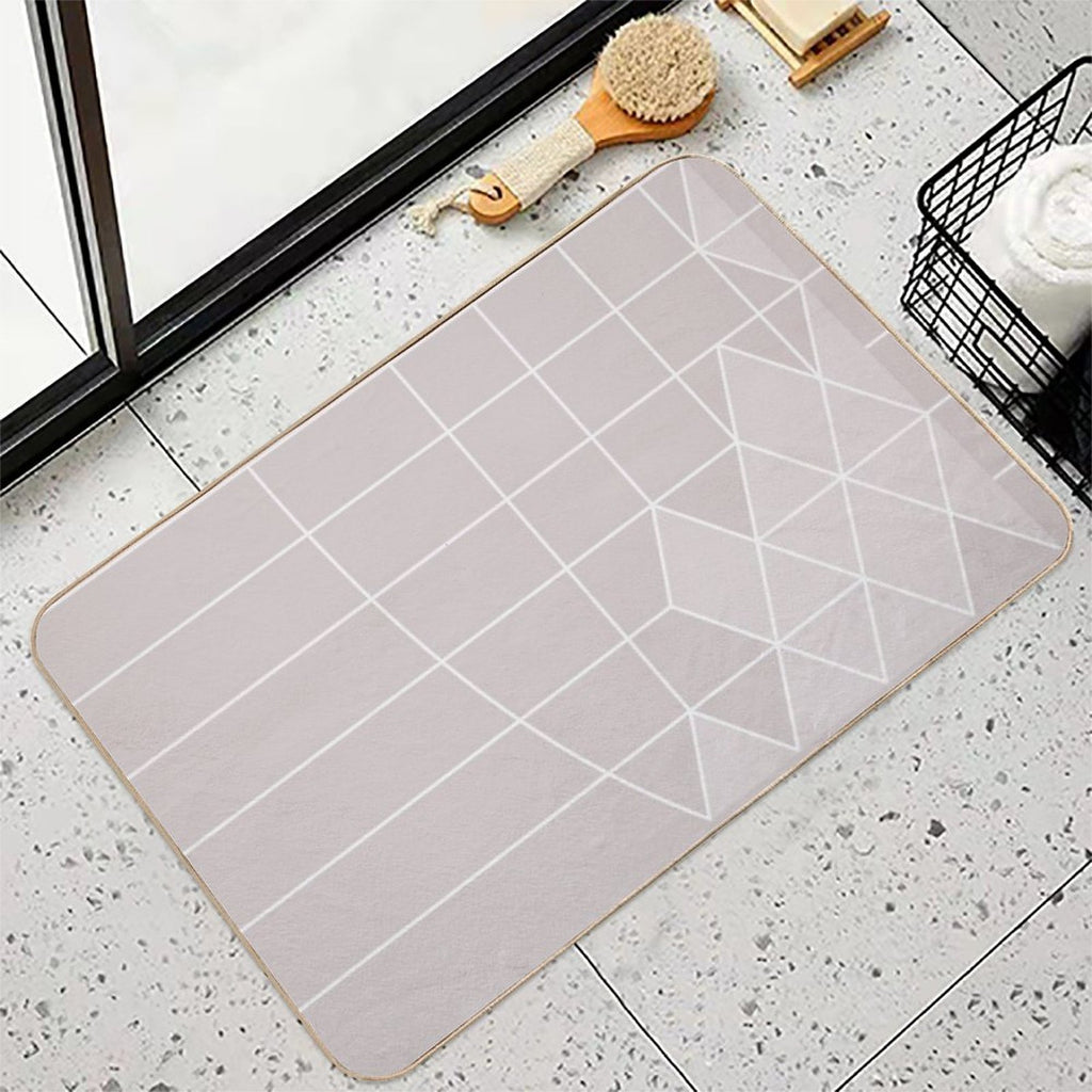 Ice Pink  Absorbent Bath Mat