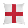 Flag of England (St. George's Cross) Soft Easy Maintenance Throw Pillow