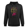 Smart Gorgeous Awesome at 20, 20th Birthdays for Women Adjustable Hood Hoodie