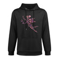 Whimsical Cute Floral Fairy Silhouette Fantasy Butterfly Art Unisex Design Hoodie