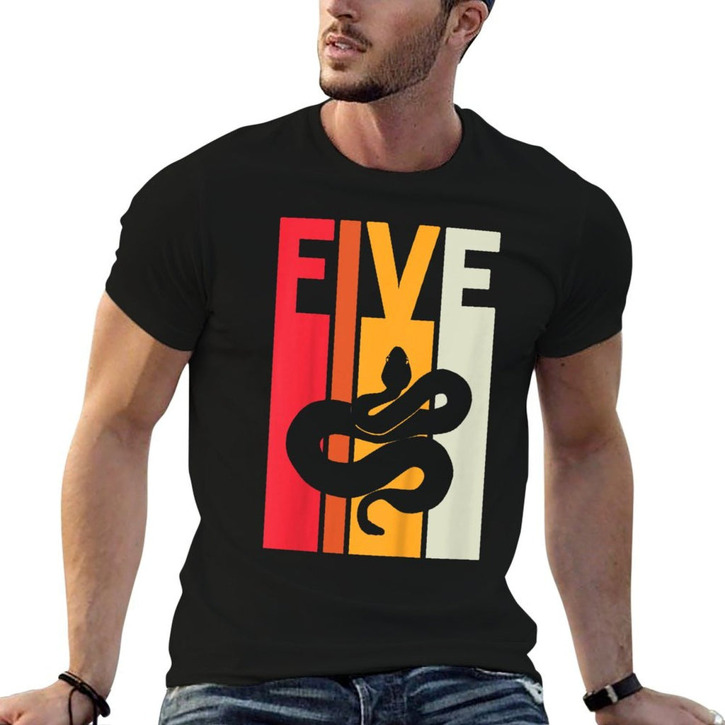 Kids 5th Birthday Vintage Snake Lover Pet Reptile 5 Years Old  Versatile T-Shirt