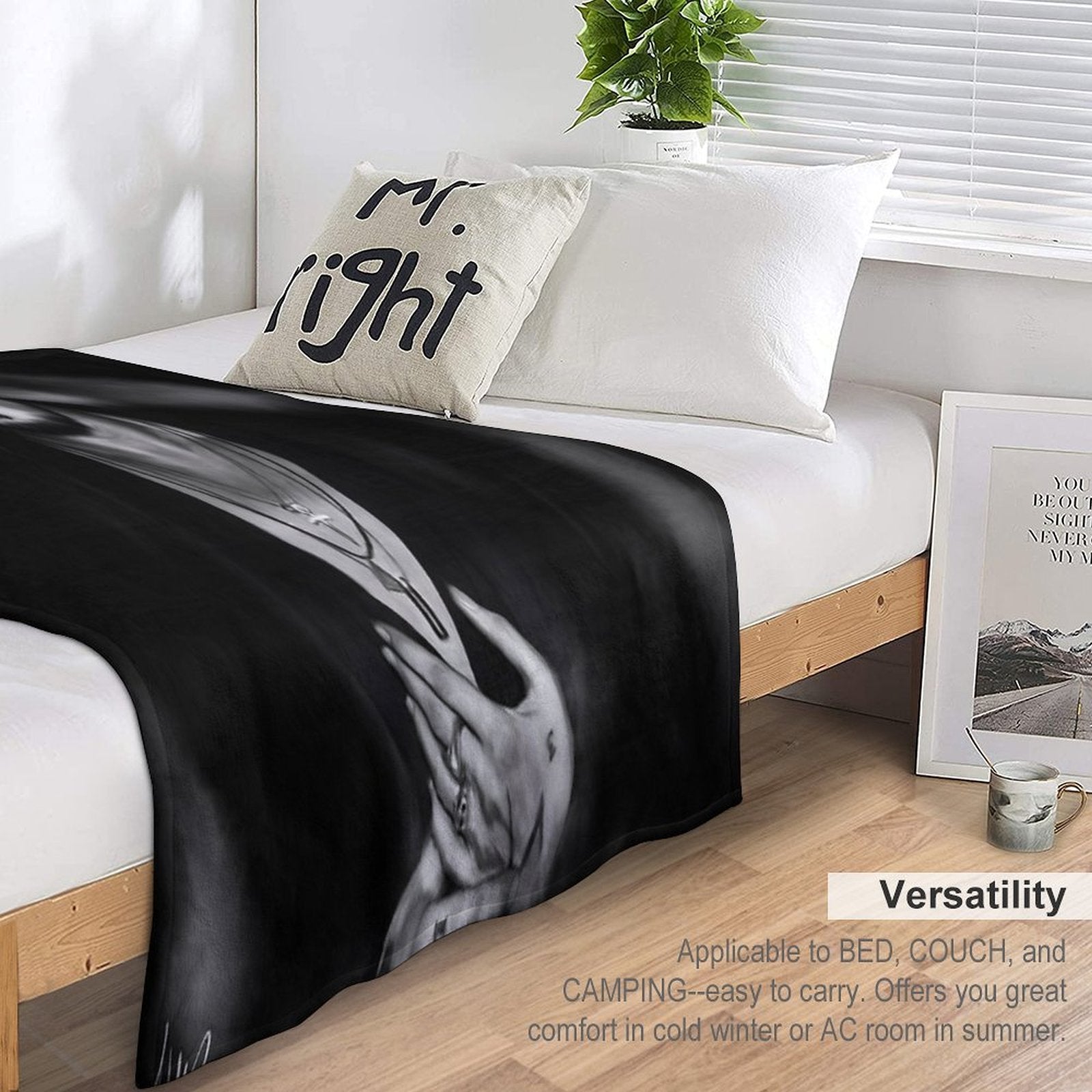 Johnny Sustainable Throw Blanket