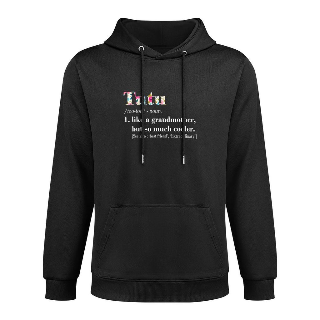 Womens Tutu Like Grandmother But So Much Cooler Relaxed Fit Hoodie