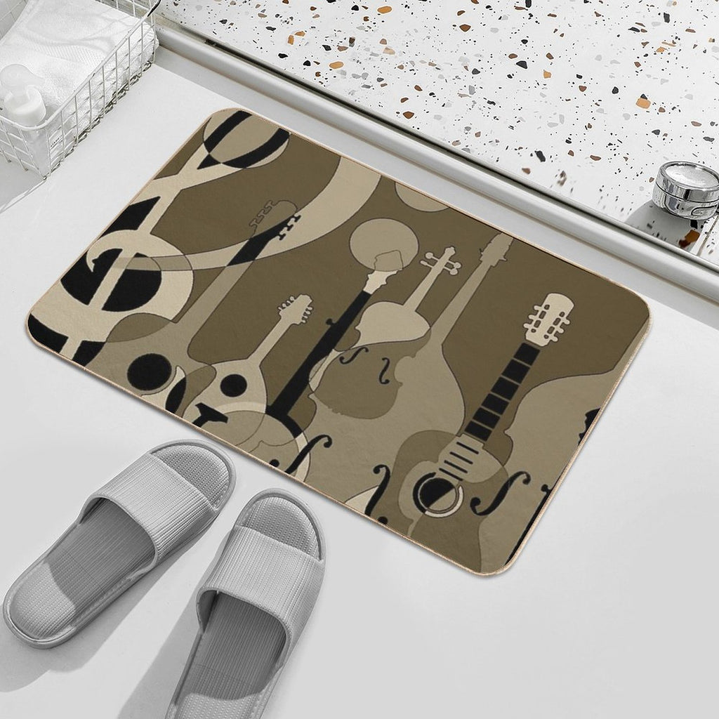 Music Lover  Long-Lasting Bath Mat