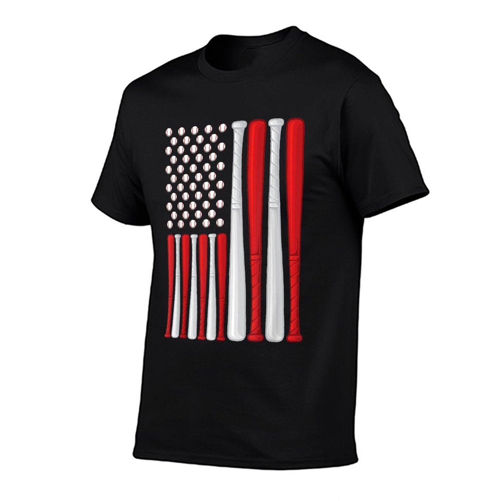 USA - American Baseball - Vintage Baseball  Relaxed-fit T-Shirt
