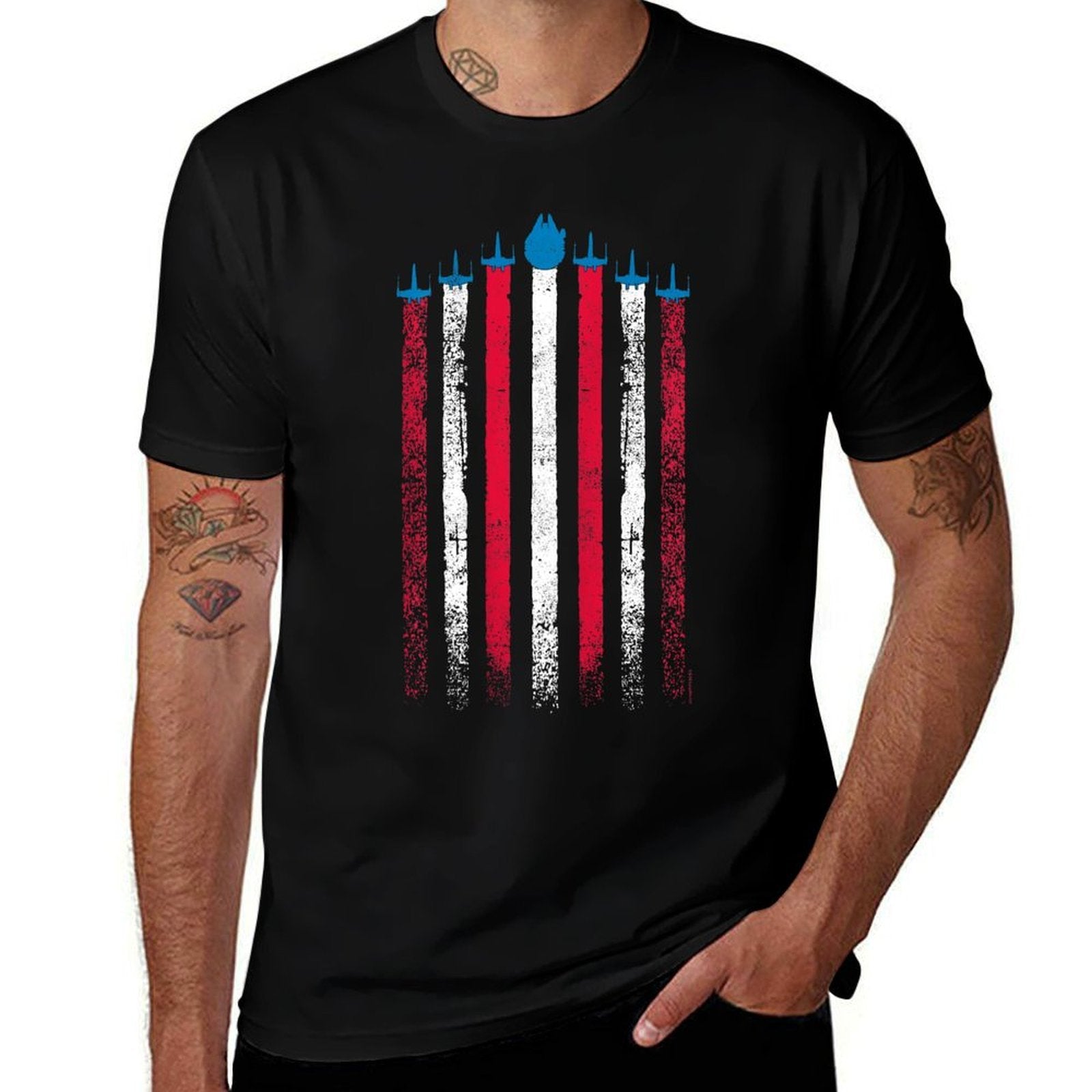 Star Wars - Ship Americana  Relaxed-fit T-Shirt