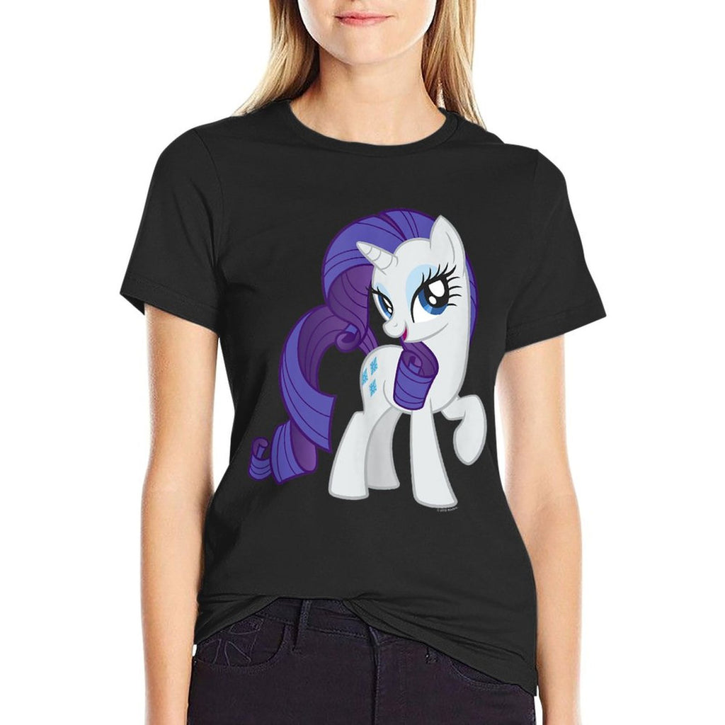 My Little Pony Friendship Is Magic Big Rarity Portrait  Heathered Texture T-Shirt