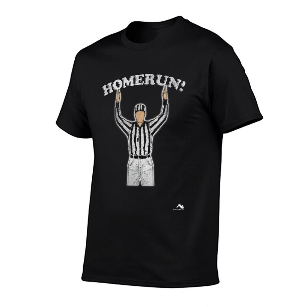 Funny HomeRun T-shirt Baseball Football Mash Up  Stretchy T-Shirt