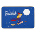 Bewitched 60s Retro  Slip-Resistant Bath Mat