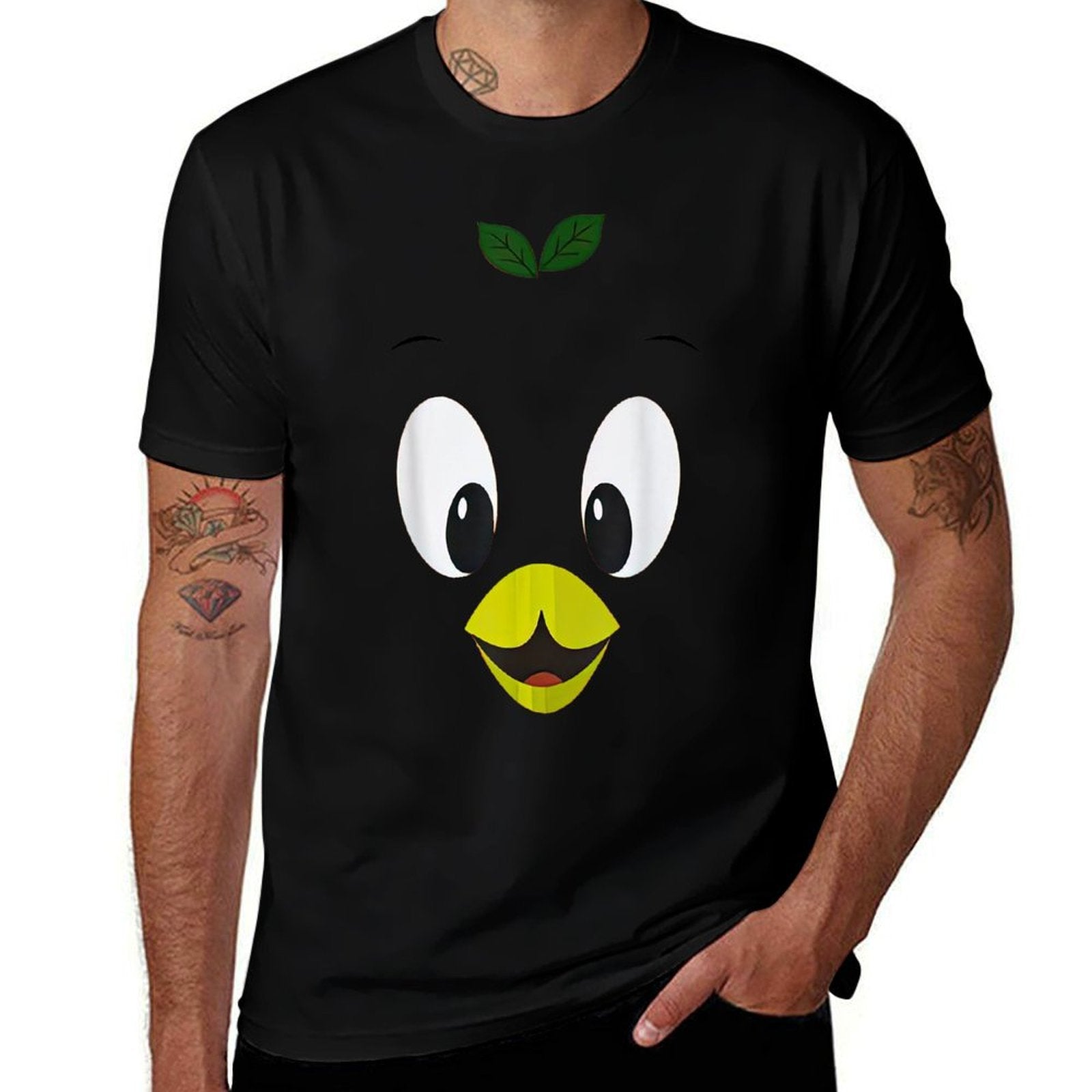 Funny Little Orange Bird  Classic T-Shirt