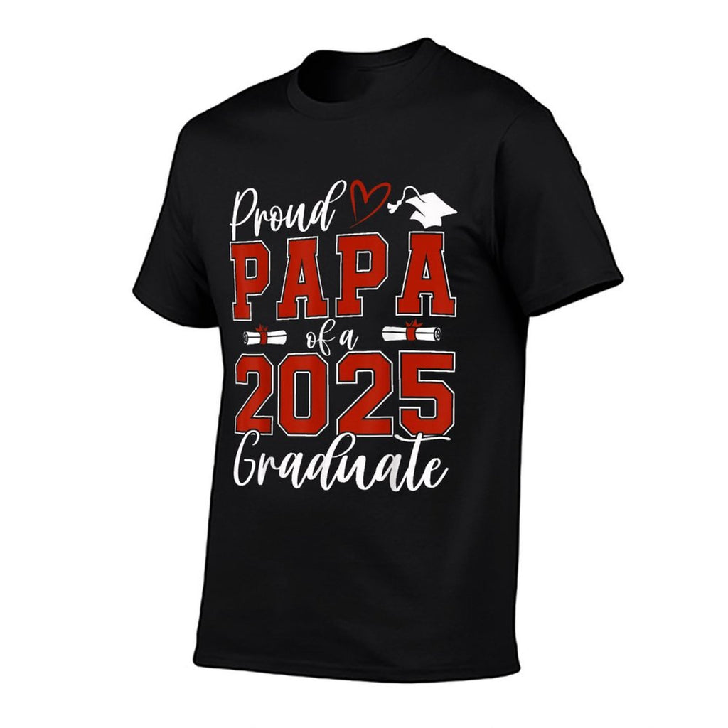 Proud Papa Of A Class Of 2025 Graduate Senior Graduation  Classic T-Shirt