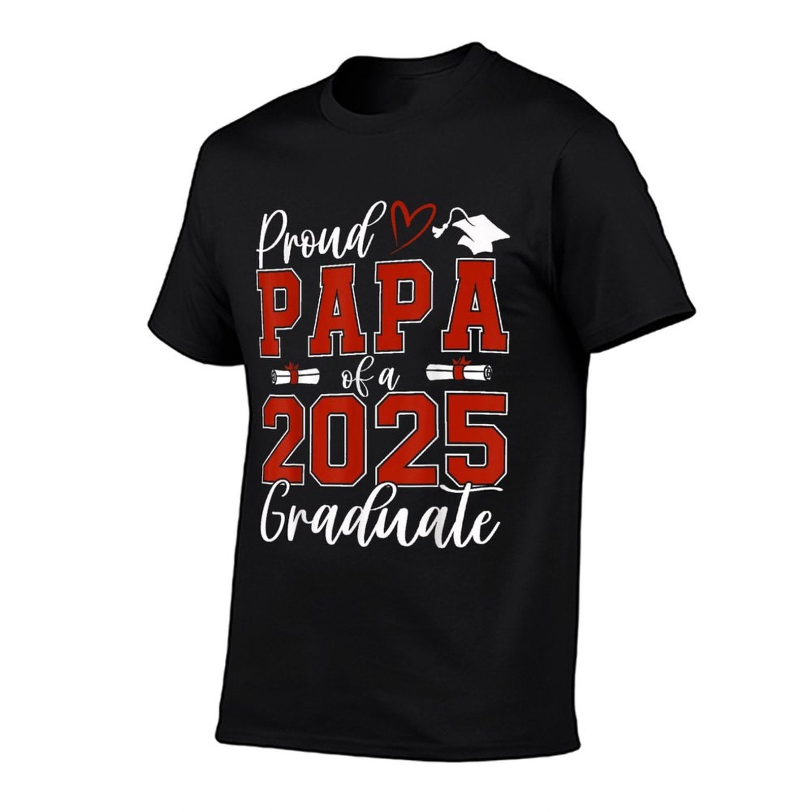 Proud Papa Of A Class Of 2025 Graduate Senior Graduation  Classic T-Shirt
