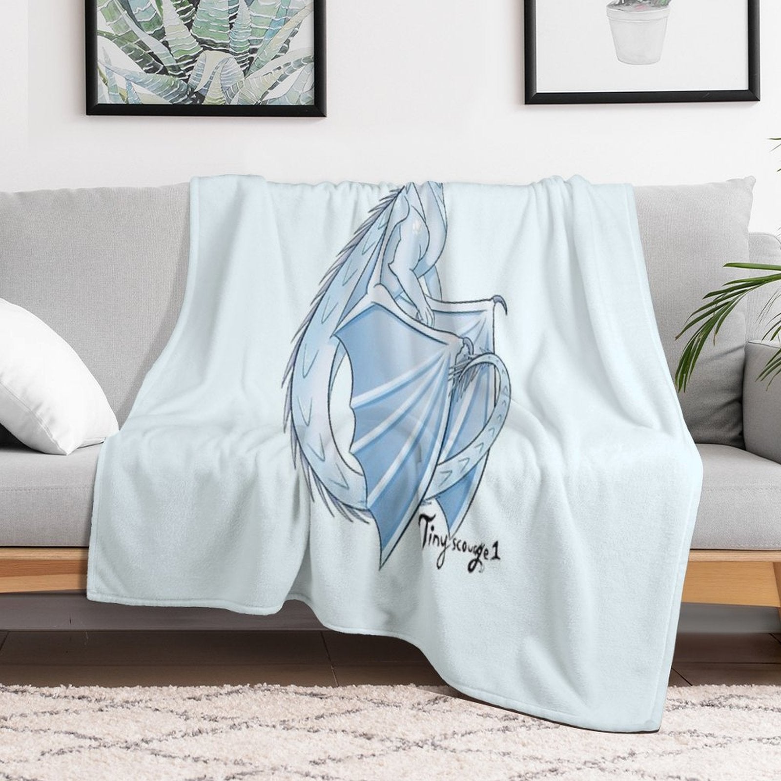 Winter The IceWing Anti-pilling Throw Blanket
