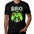 8th Birthday Boy Bro I’m 8 Year Old Video Gamer Eight Bday  Lightweight T-Shirt