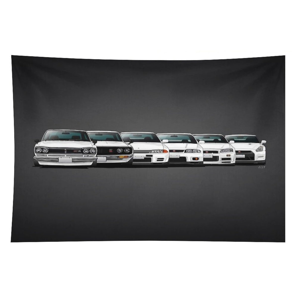 History Nissan GTR - V02 Tapestry