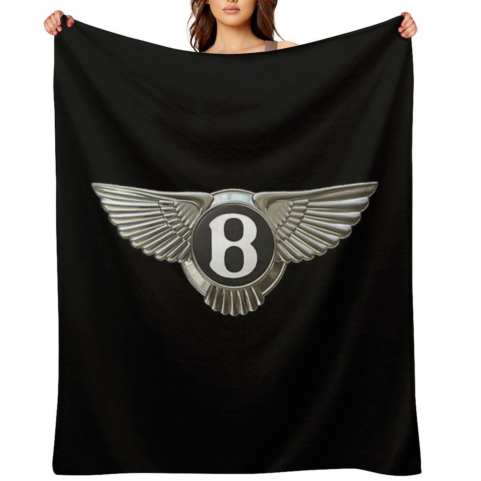 Large Triangle Papaya Quick-dry Throw Blanket