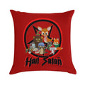 South Park - Woodland Critter Christmas - Hail Satan Soft Hidden Zipper Throw Pillow