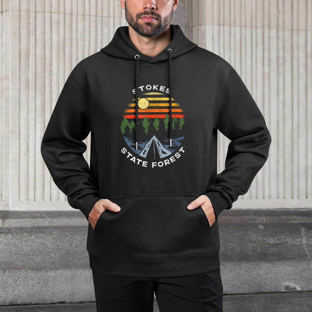 Stokes State Forest New Jersey Vacation Camping Souvenir Customizable Surface Hoodie