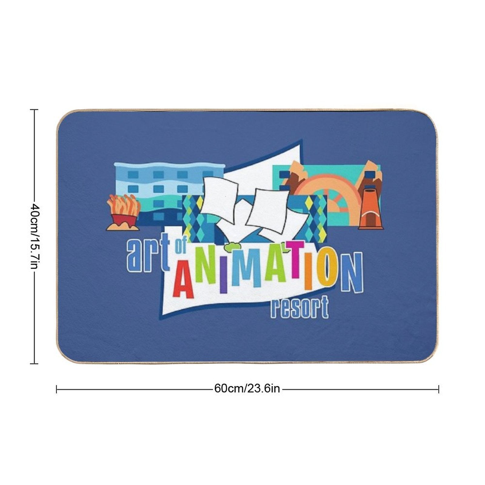 Art of Animation Resort  Absorbent Bath Mat