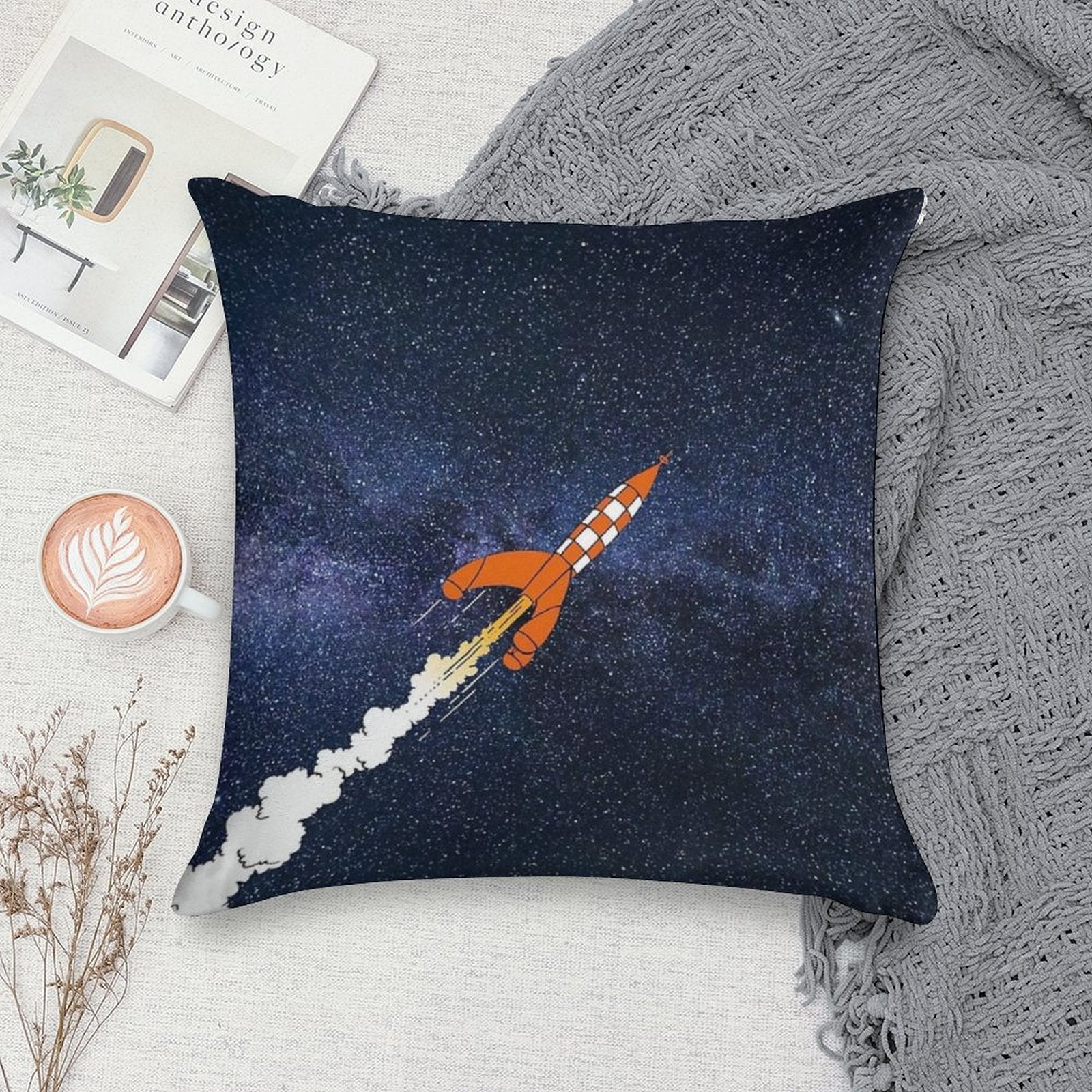Objectif Les Étoiles Soft Style Accent Throw Pillow