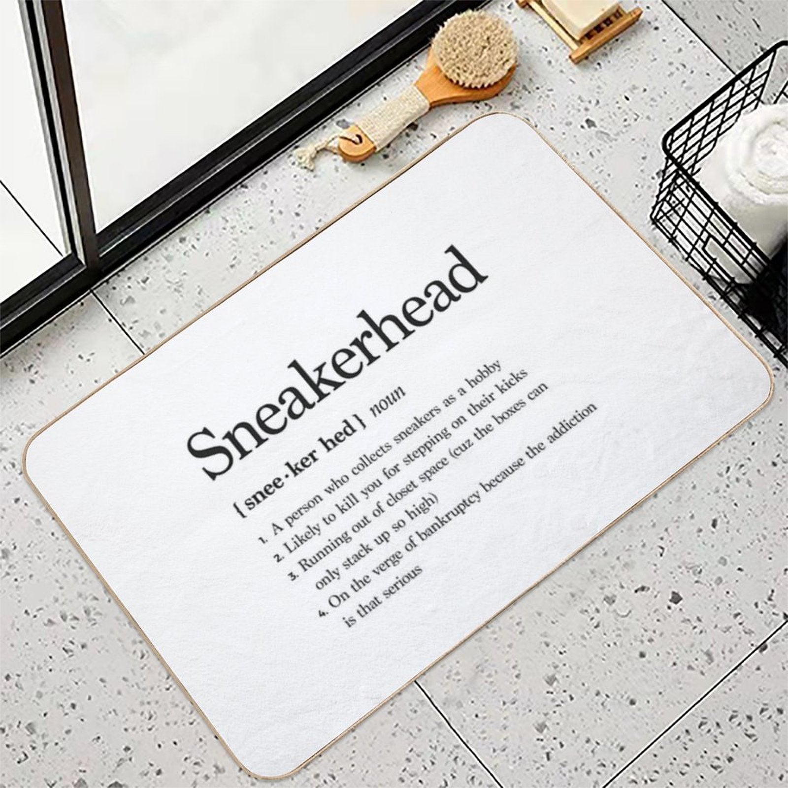 Sneakerhead Definition  Versatile Bath Mat