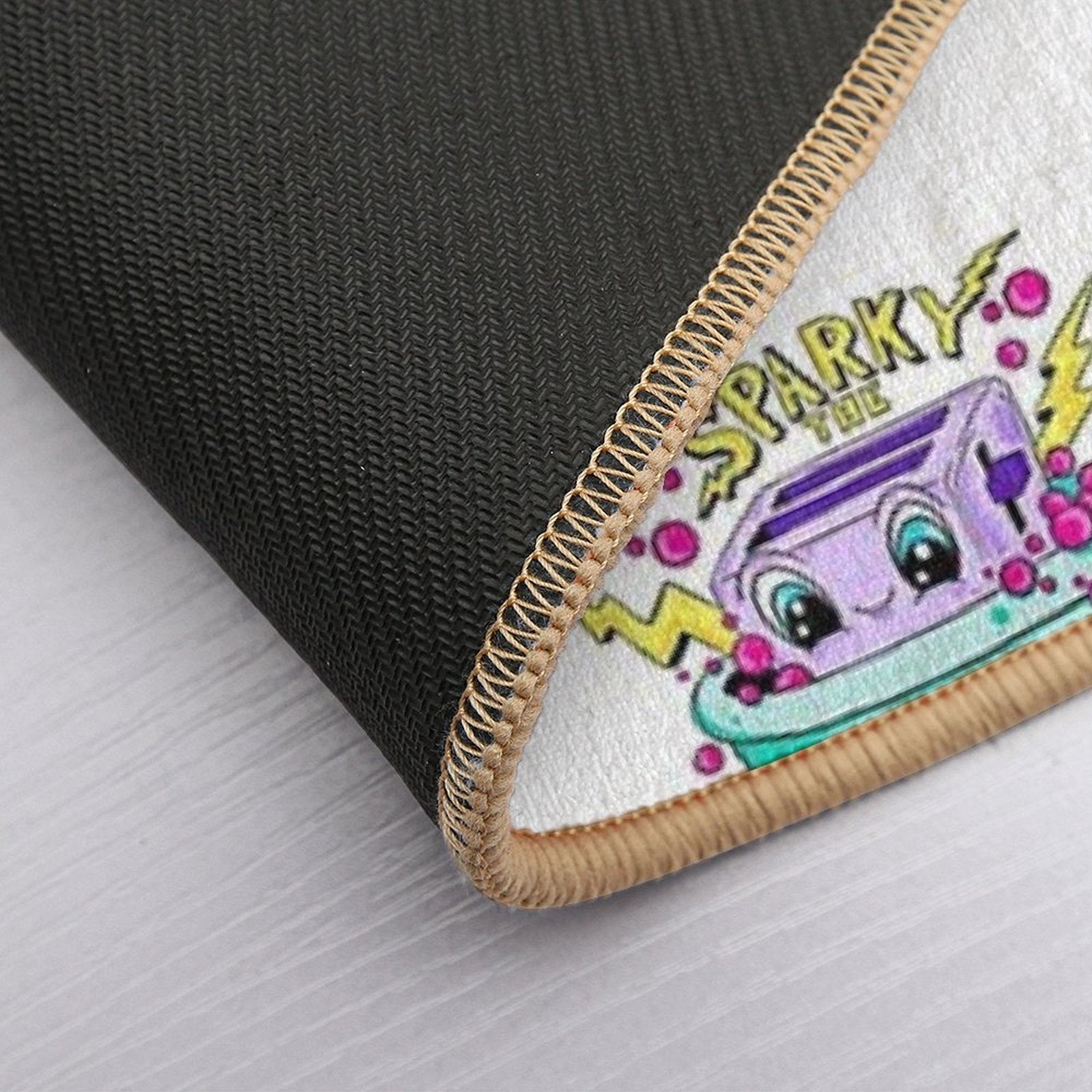 Sparky The Bathtime Toaster  High-Traffic Bath Mat