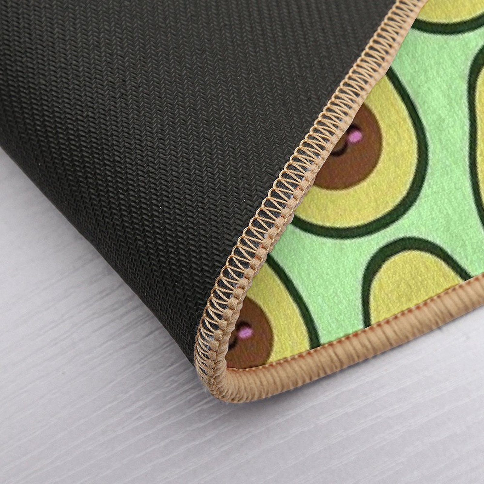 Blushing Avacado  Easy Maintenance Bath Mat