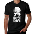 79 Years Old Golf Golfing Golfer 30th Birthday  Cotton T-Shirt