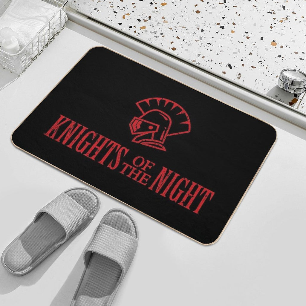 Knights of The Night  Easy To Clean Bath Mat