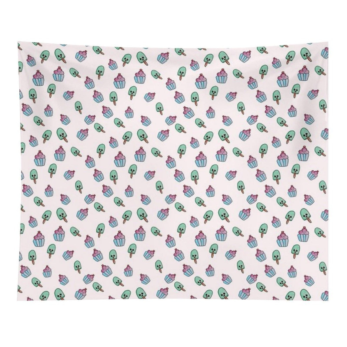 Sweet Smiles – Ice Cream Pattern Tapestry