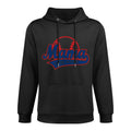 Funny Retro Baseball Mama of The Rookie Easy Care Hoodie
