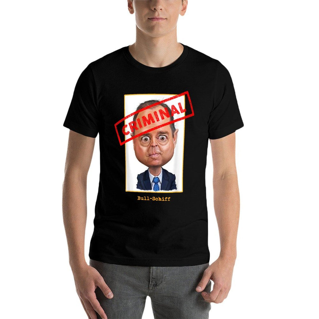 Bull Schiff Meme Shifty Adam Schiff, Trump 2020 Impeachment  Versatile T-Shirt