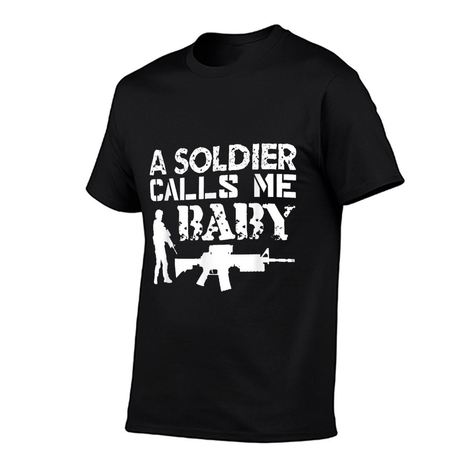 A Soldier Calls Me Baby Army Girlfriend Funny Gift  Vintage-inspired T-Shirt