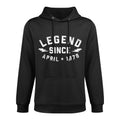 40th Birthday Legend Since April 1978 Shape Retention Hoodie