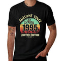 30 Years Old Awesome Since May 1995 30th Birthday Gifts  Trendy Pattern T-Shirt