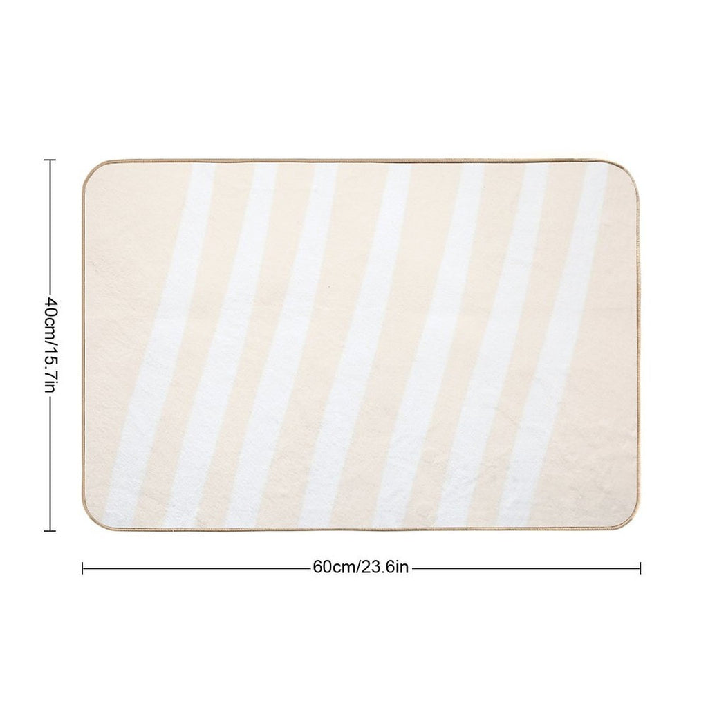 Harmony in Stripes 6, Unique  Rapid-Drying Bath Mat