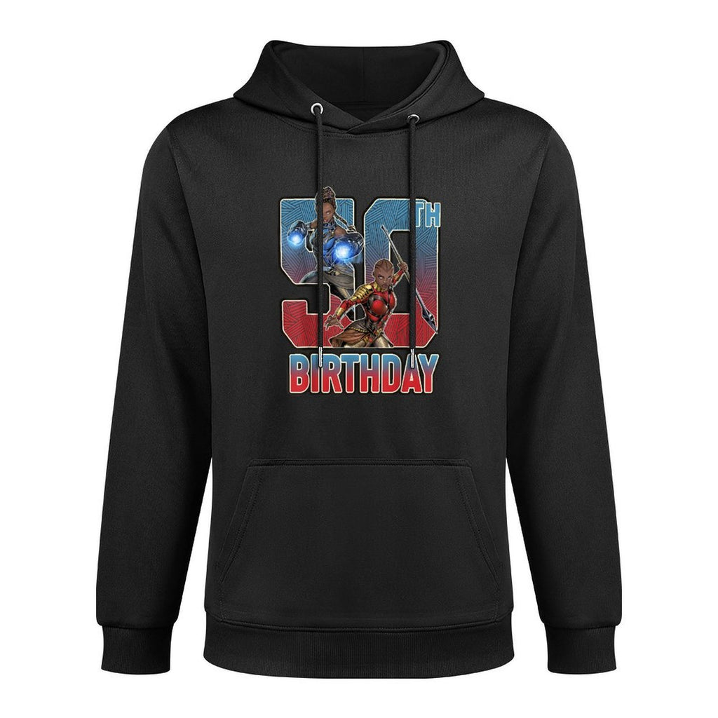 Marvel Shuri And Okoye 50th Birthday Graphic Moisture-Wicking Hoodie