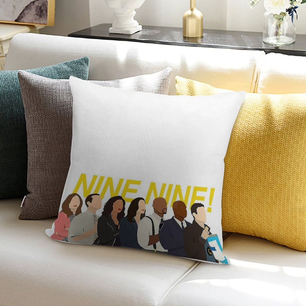Nine Nine Squad Soft Anti-Pilling Throw Pillow