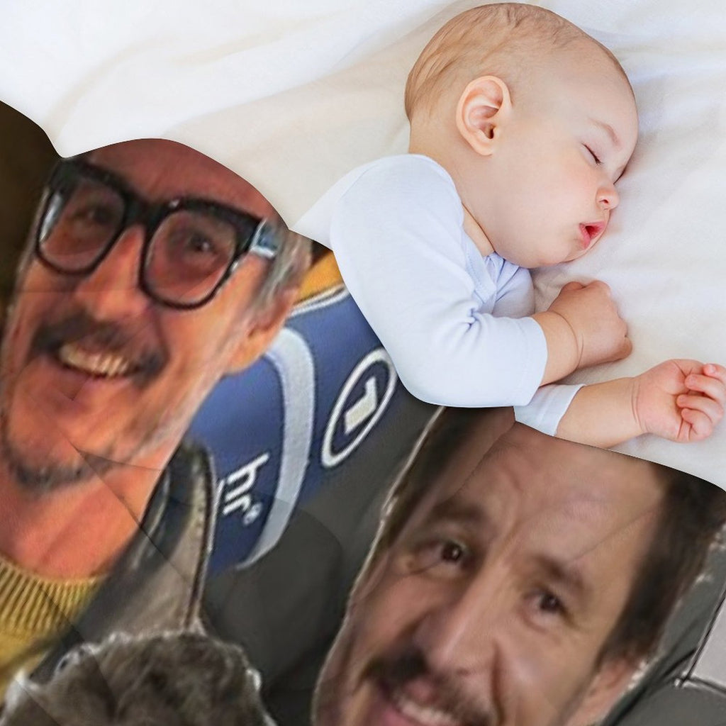 Pedro Pascal Premium Throw Blanket