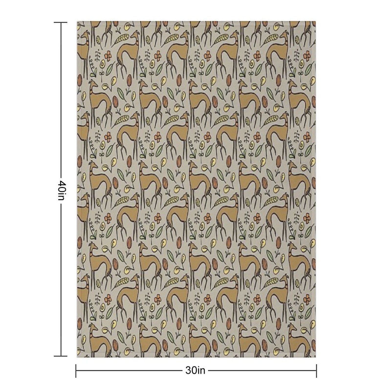 Galgo Eco-conscious Throw Blanket