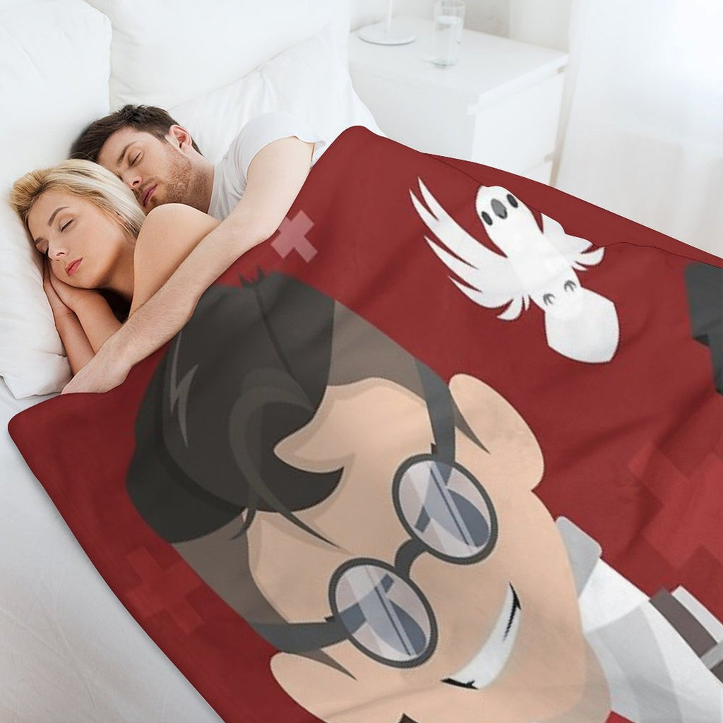 Team Fortress 2  The Medic Wrinkle-free Throw Blanket