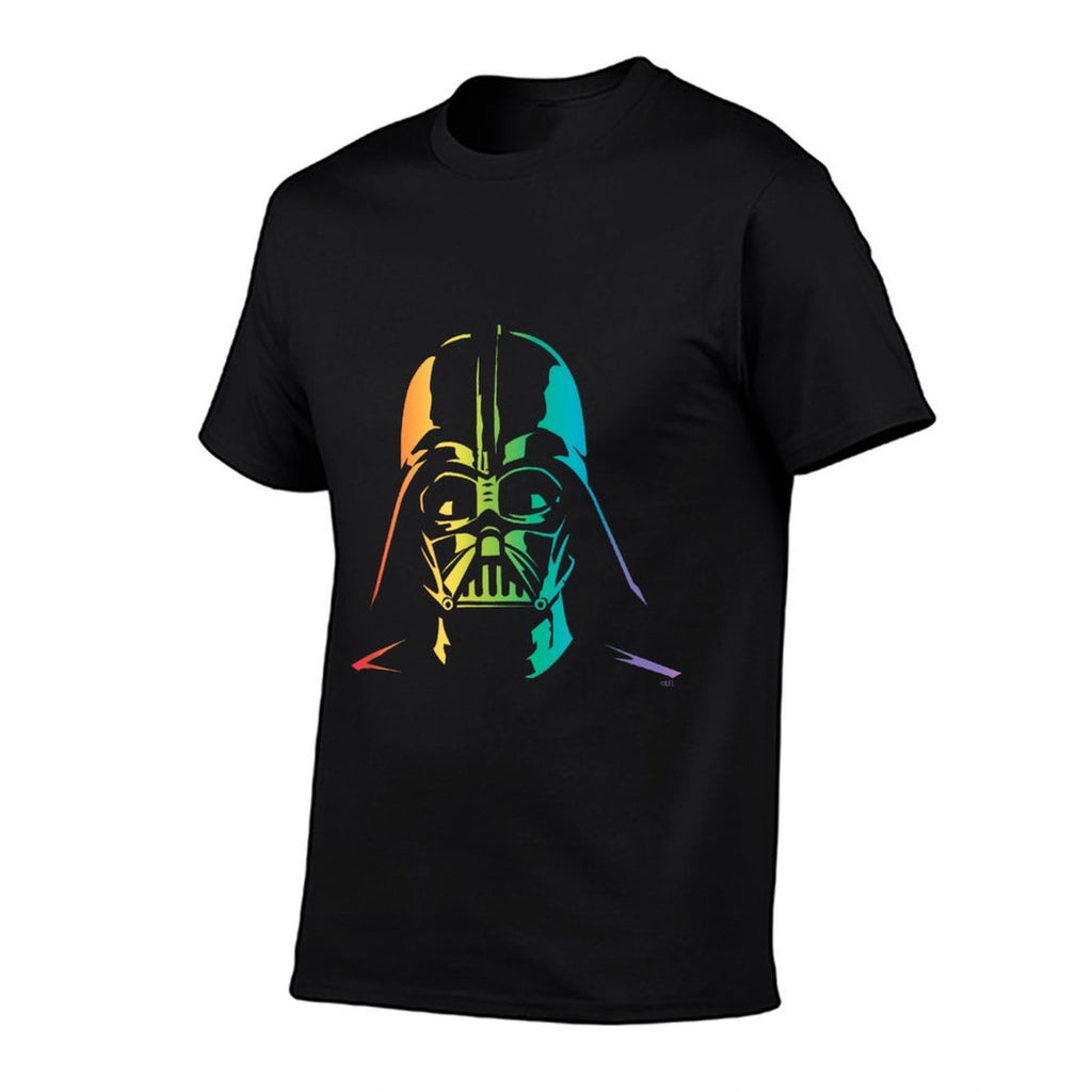 Star Wars Darth Vader Gradient Rainbow Pride  Easy-care T-Shirt