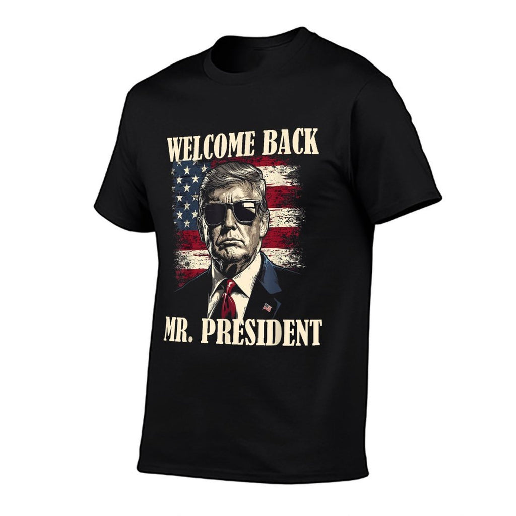 Welcome Back Mr President Donald Trump Victory  Trendy Pattern T-Shirt