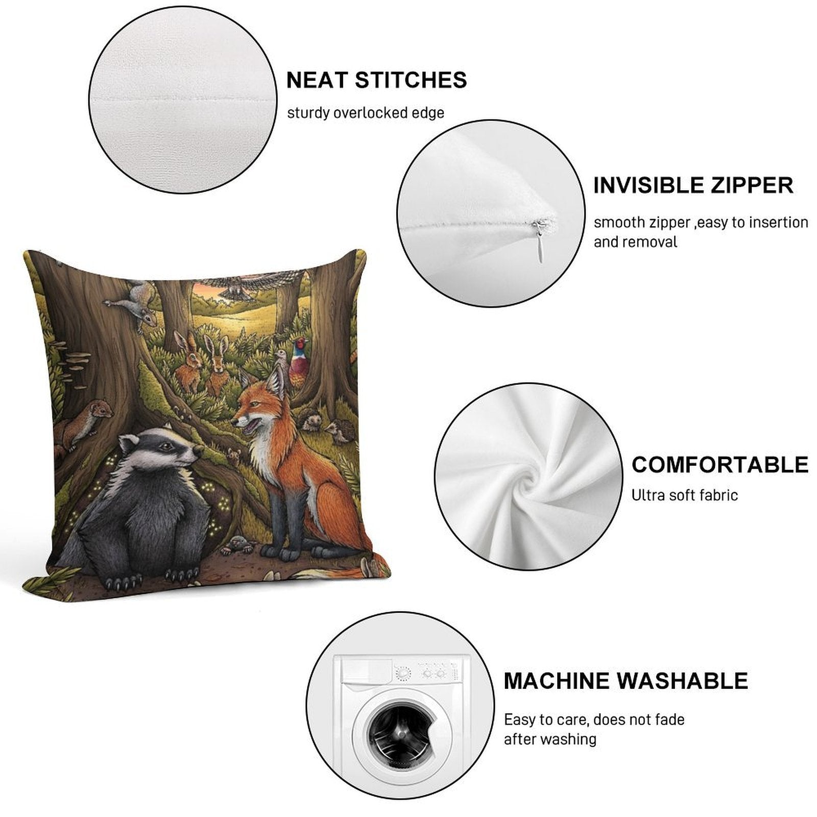 The Assembly Soft Multiple Sizes Throw Pillow