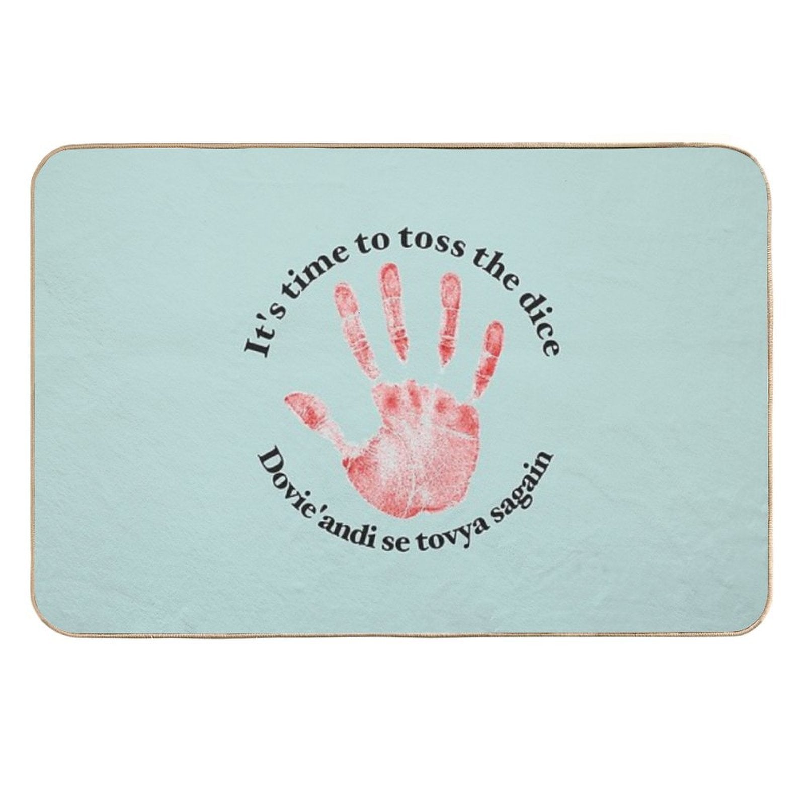 Band of The Red Hand  Odorless Bath Mat